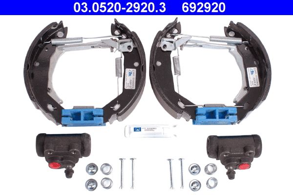 ATE 03.0520-2920.3 Brake Shoe Set