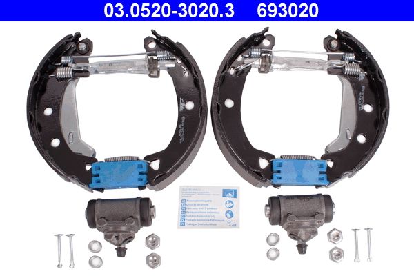 ATE 03.0520-3020.3 Brake Shoe Set
