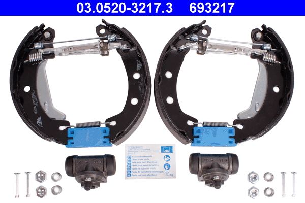 ATE 03.0520-3217.3 Brake Shoe Set