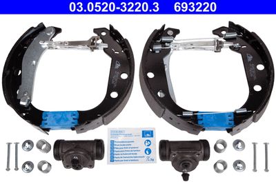 Brake Shoe Set ATE 03.0520-3220.3