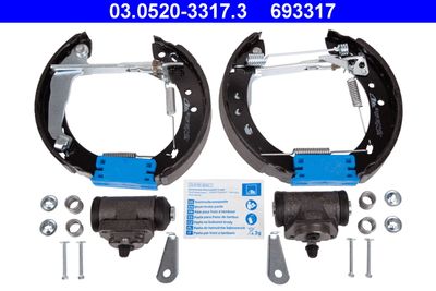 Brake Shoe Set ATE 03.0520-3317.3