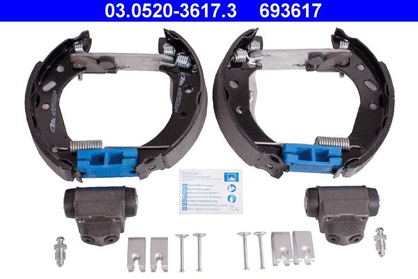 ATE 03.0520-3617.3 Brake Shoe Set