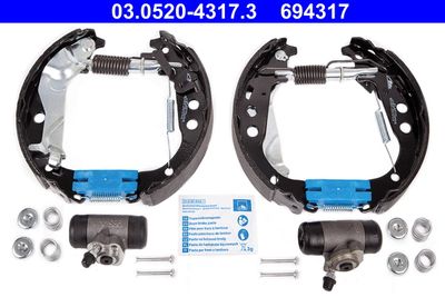 Brake Shoe Set ATE 03.0520-4317.3