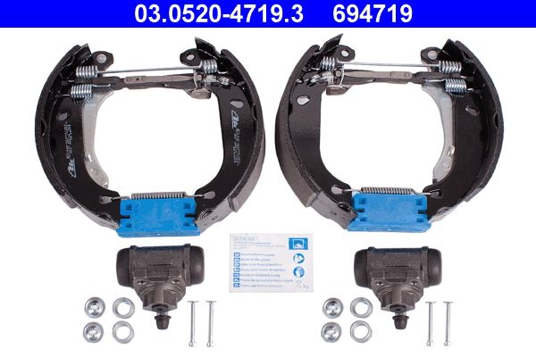 ATE 03.0520-4719.3 Brake Shoe Set
