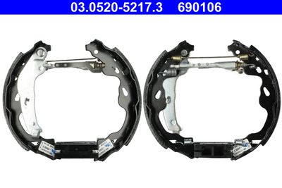 Brake Shoe Set ATE 03.0520-5217.3