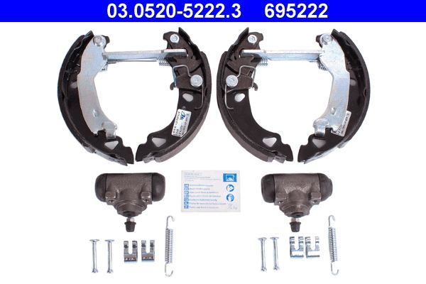 ATE 03.0520-5222.3 Brake Shoe Set