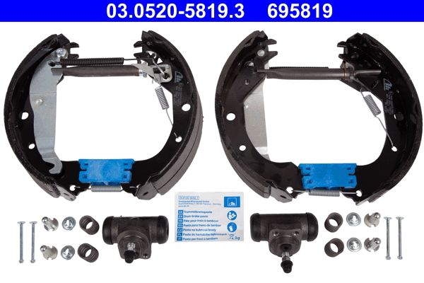 ATE 03.0520-5819.3 Brake Shoe Set