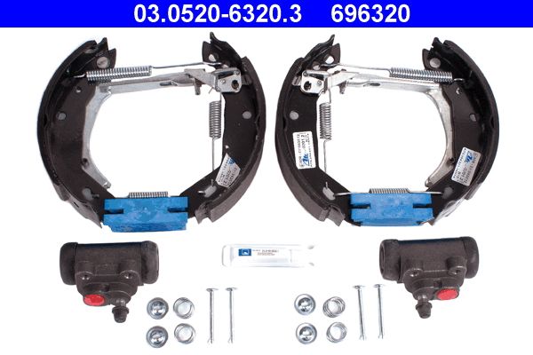 ATE 03.0520-6320.3 Brake Shoe Set