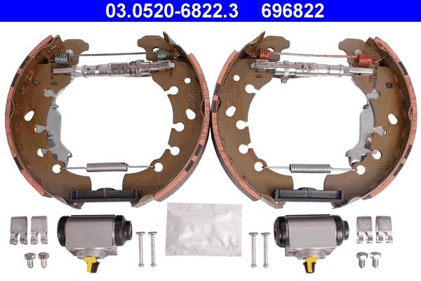 ATE 03.0520-6822.3 Brake Shoe Set