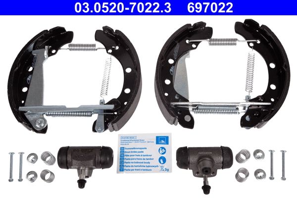ATE 03.0520-7022.3 Brake Shoe Set