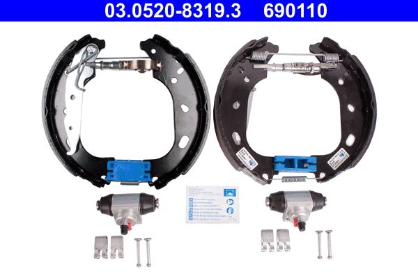 ATE 03.0520-8319.3 Brake Shoe Set