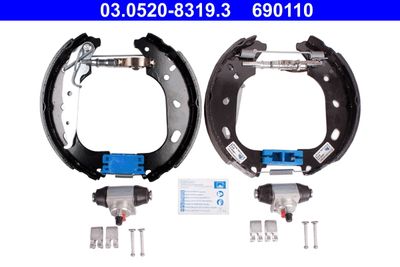 Brake Shoe Set ATE 03.0520-8319.3