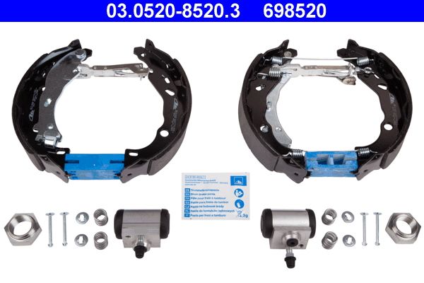 ATE 03.0520-8520.3 Brake Shoe Set