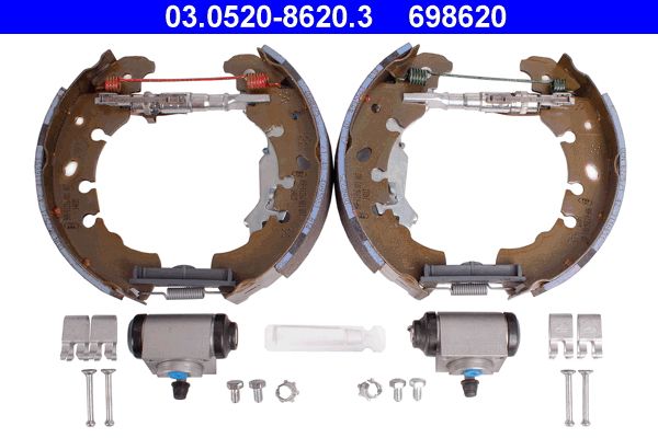 ATE 03.0520-8620.3 Brake Shoe Set