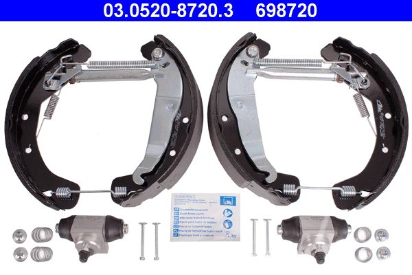 ATE 03.0520-8720.3 Brake Shoe Set