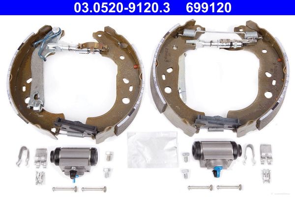 ATE 03.0520-9120.3 Brake Shoe Set