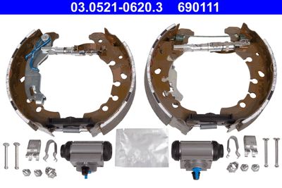 Brake Shoe Set ATE 03.0521-0620.3