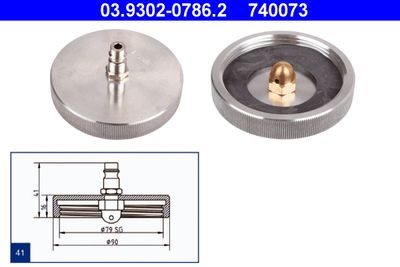 Brake Bleeder Adapter ATE 03.9302-0786.2