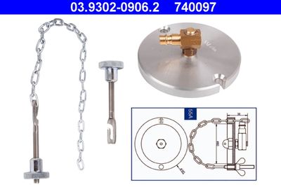 Brake Bleeder Adapter ATE 03.9302-0906.2