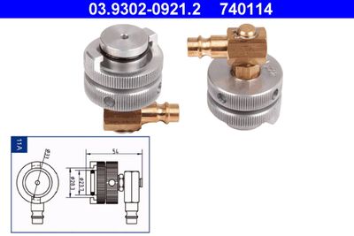 Brake Bleeder Adapter ATE 03.9302-0921.2