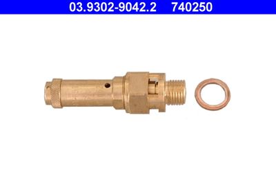 Pressure Relief Valve, filling/bleeding unit (brake hydr.) ATE 03.9302-9042.2