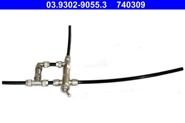 ATE 03.9302-9055.3 Pressure Regulator, filling/bleeding unit (brake hydraulics)