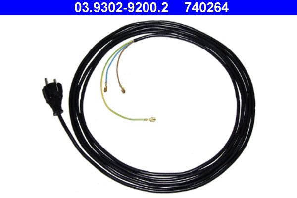 ATE 03.9302-9200.2 Power Cable, filling/bleeding unit (brake hydraulics)