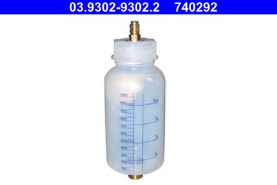 Collector Can, brake bleeding ATE 03.9302-9302.2