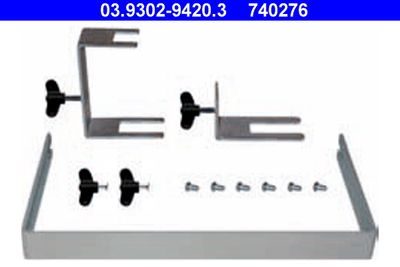 Clamp, brake fluid reservoir (filling/bleeding unit) ATE 03.9302-9420.3