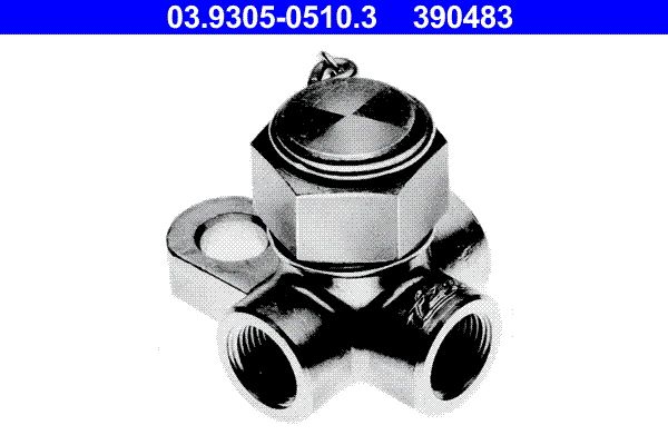 ATE 03.9305-0510.3 Test Connection, piping