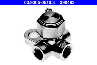 Test Connection, piping ATE 03.9305-0510.3