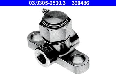Test Connection, piping ATE 03.9305-0530.3