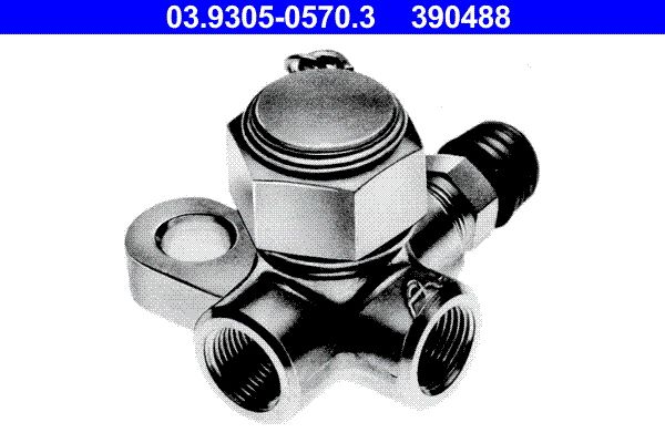 ATE 03.9305-0570.3 Test Connection, piping