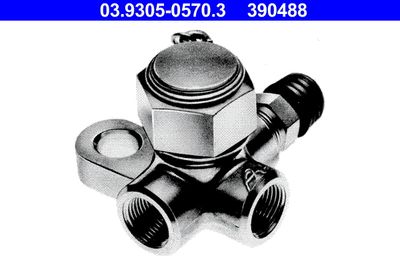 Test Connection, piping ATE 03.9305-0570.3