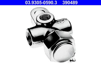 Test Connection, piping ATE 03.9305-0590.3