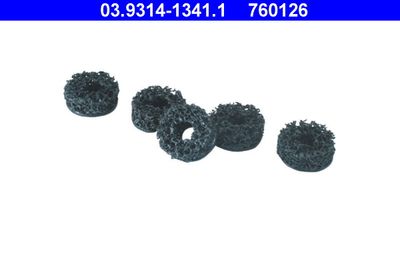 Cleaning Disc, wheel hub cleaning set ATE 03.9314-1341.1