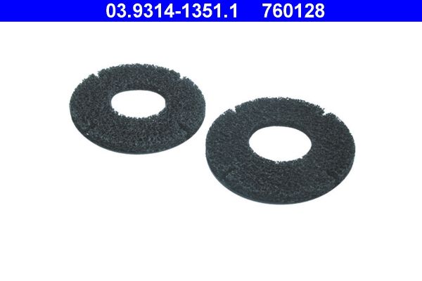 ATE 03.9314-1351.1 Cleaning Disc, wheel hub cleaning set