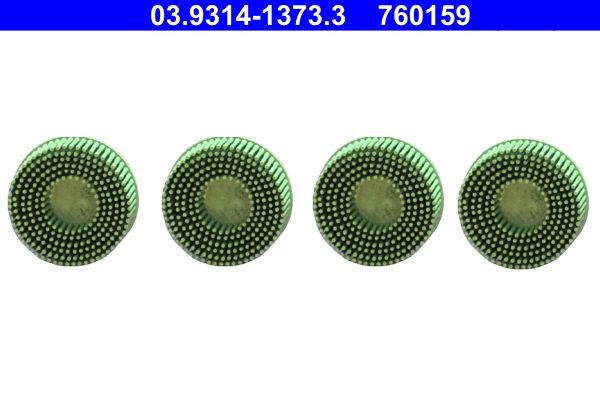 ATE 03.9314-1373.3 Cleaning Disc, wheel hub cleaning set