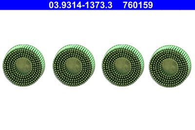 Cleaning Disc, wheel hub cleaning set ATE 03.9314-1373.3