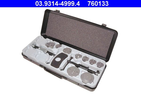 ATE 03.9314-4999.4 Turn/Reset Tool Set, brake caliper piston