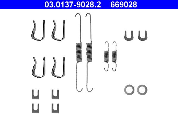 ATE 03.0137-9028.2 Accessory Kit, brake shoes