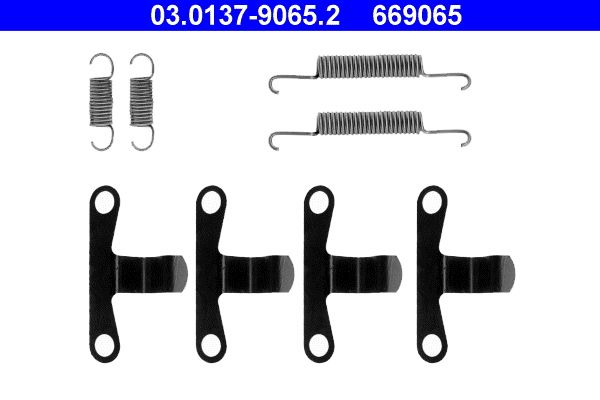 ATE 03.0137-9065.2 Accessory Kit, parking brake shoes