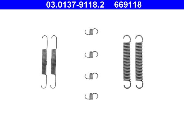 ATE 03.0137-9118.2 Accessory Kit, brake shoes