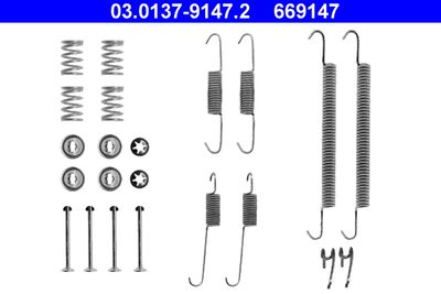Accessory Kit, brake shoes ATE 03.0137-9147.2