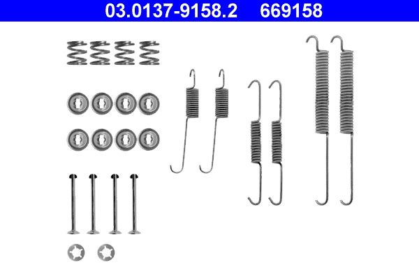 ATE 03.0137-9158.2 Accessory Kit, brake shoes