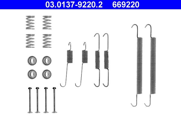 ATE 03.0137-9220.2 Accessory Kit, brake shoes