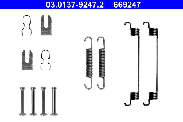 ATE 03.0137-9247.2 Accessory Kit, brake shoes