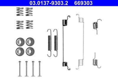 Accessory Kit, brake shoes ATE 03.0137-9303.2