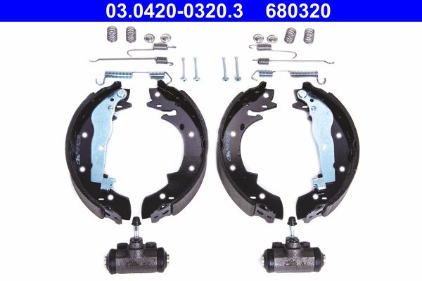 ATE 03.0420-0320.3 Brake Shoe Set