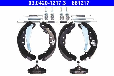 Brake Shoe Set ATE 03.0420-1217.3